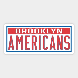 Defunct Brooklyn Americans Hockey 1942 Sticker